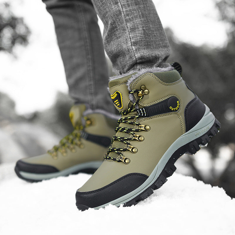 Men's Warm Plush Winter Snow Boots: Your Ultimate Winter Companion