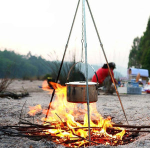 The Ultimate Aluminum Alloy Camping Tripod Pot Stand for Outdoor Adventures