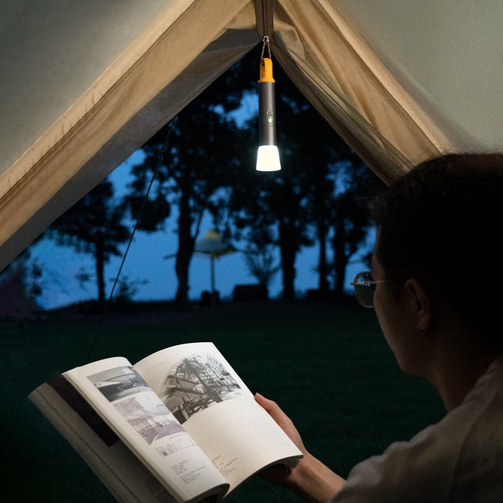 Illuminate Your Adventures with the Zoomable High Lumen Camping Flashlight