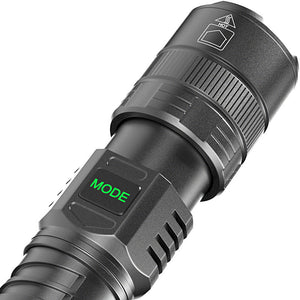 Illuminate Your Adventures with the USB Rechargeable Telescopic Camping Flashlight
