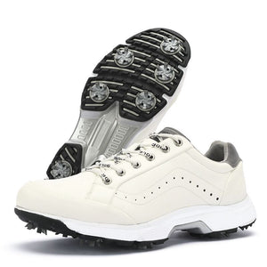 Elevate Your Golf Game with Plus Size Men's Spiked Golf Shoes